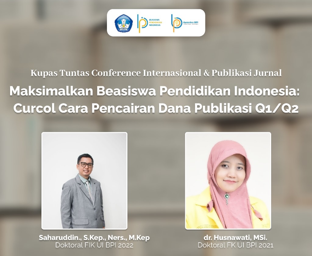 Kupas Tuntas Conference Internasional & Publikasi Jurnal